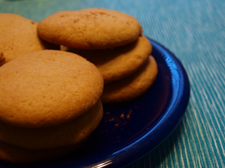 See? Shoddy photography and unfortunately unattractive cookies. Sigh.